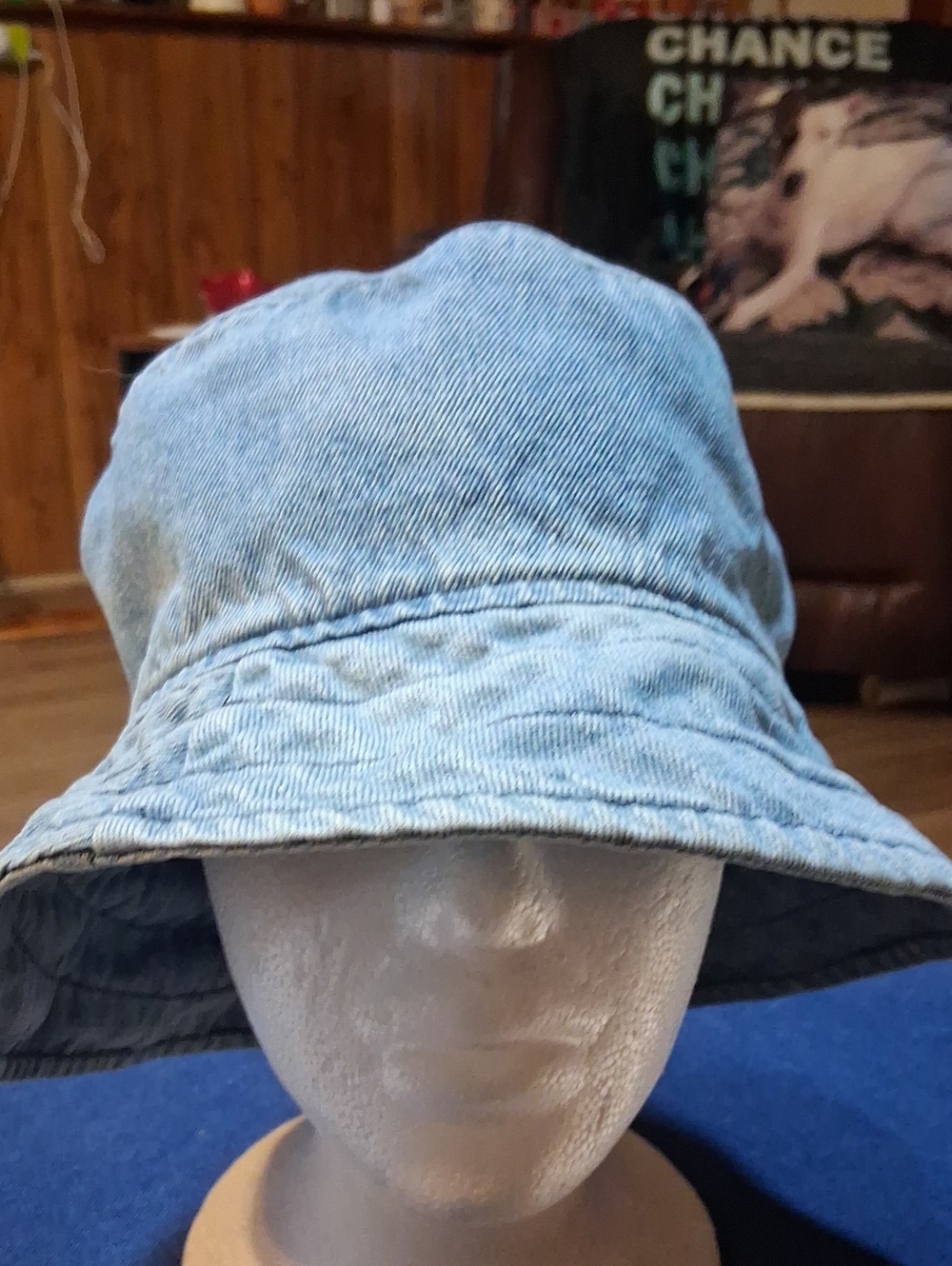 Light Blue Denim Bucket Hat - Unisex Accessories